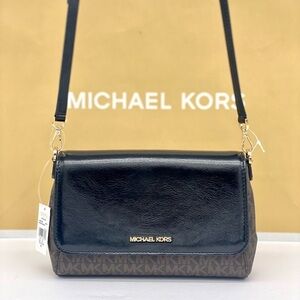 Michael Kors Medium Logo Convertible Crossbody Bag